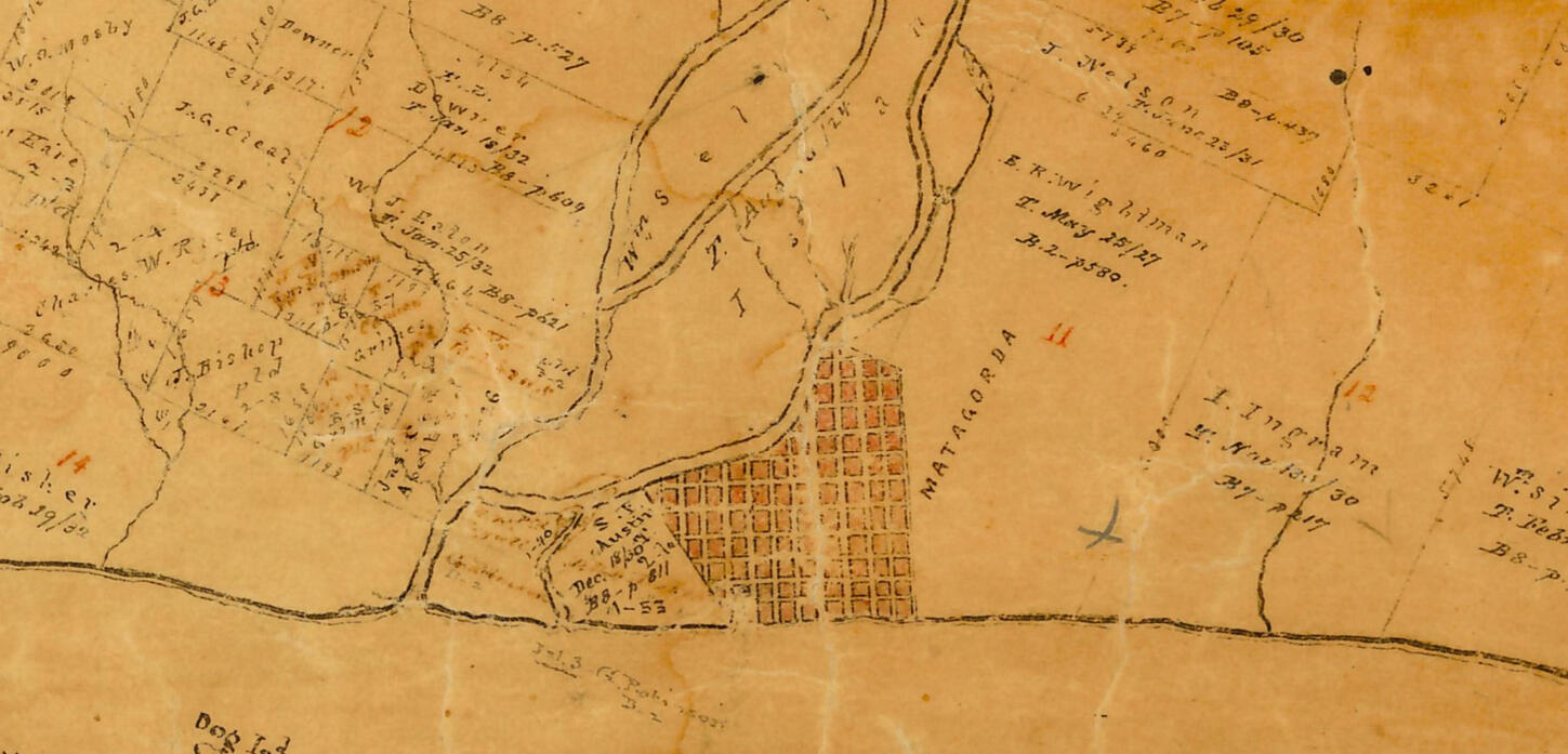 1839 Matagorda Texas - John G. Clead